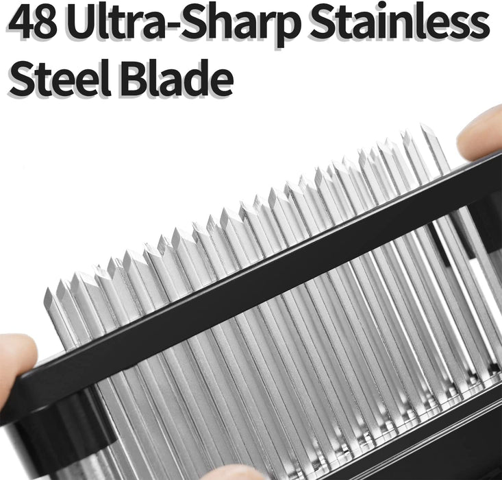Meat Tenderizer Tool 48-Blades Stainless Steel